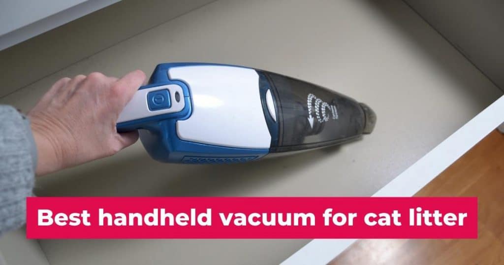 Best handheld vacuum for cat litter The ideal cat