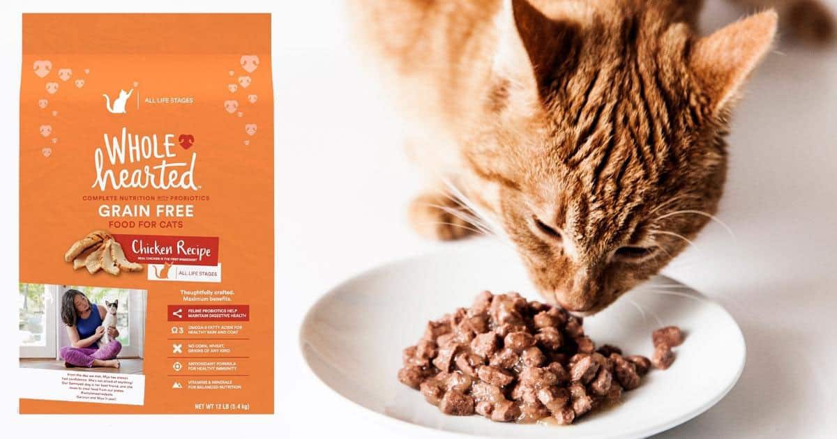 wholehearted cat food review