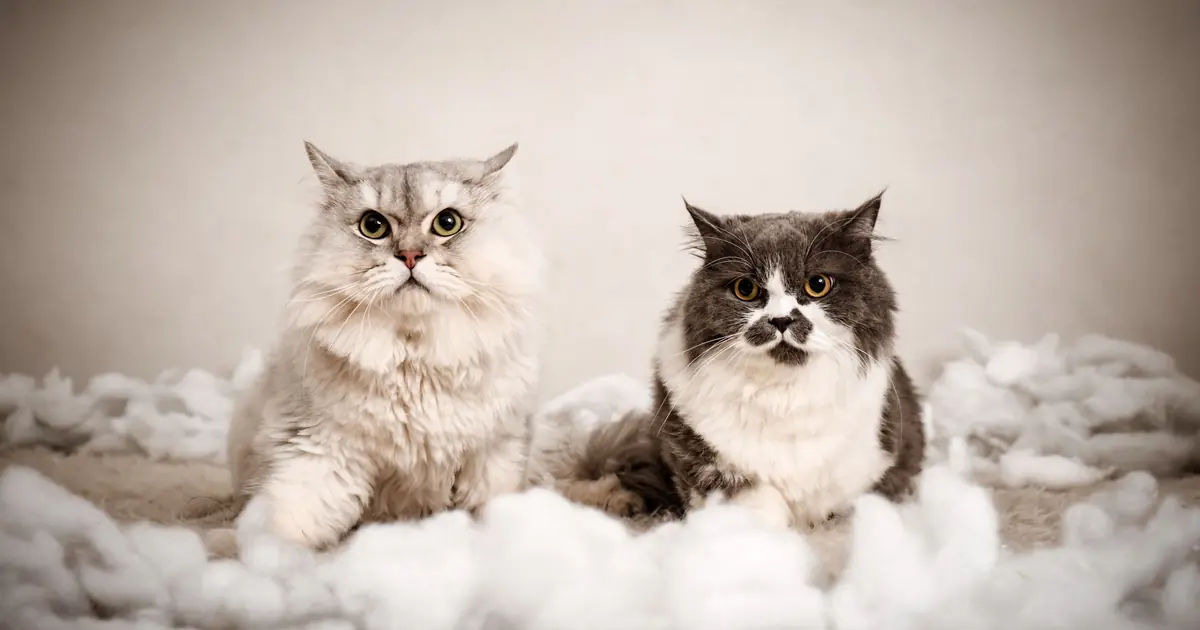 do persian cats shed