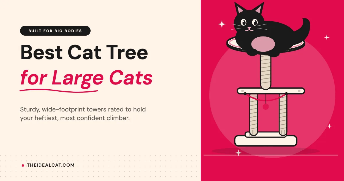 best cat tree for large cats