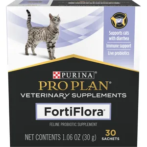 Purina Pro Plan Veterinary Diets FortiFlora Cat Supplement, 30 count