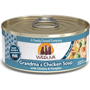 Weruva Chicken Soup with Pumpkin Canned Cat Food, 5.5-oz, 24 ct