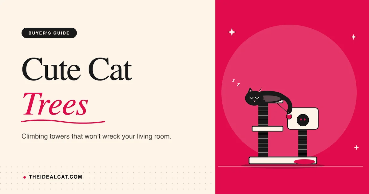 cute cat trees