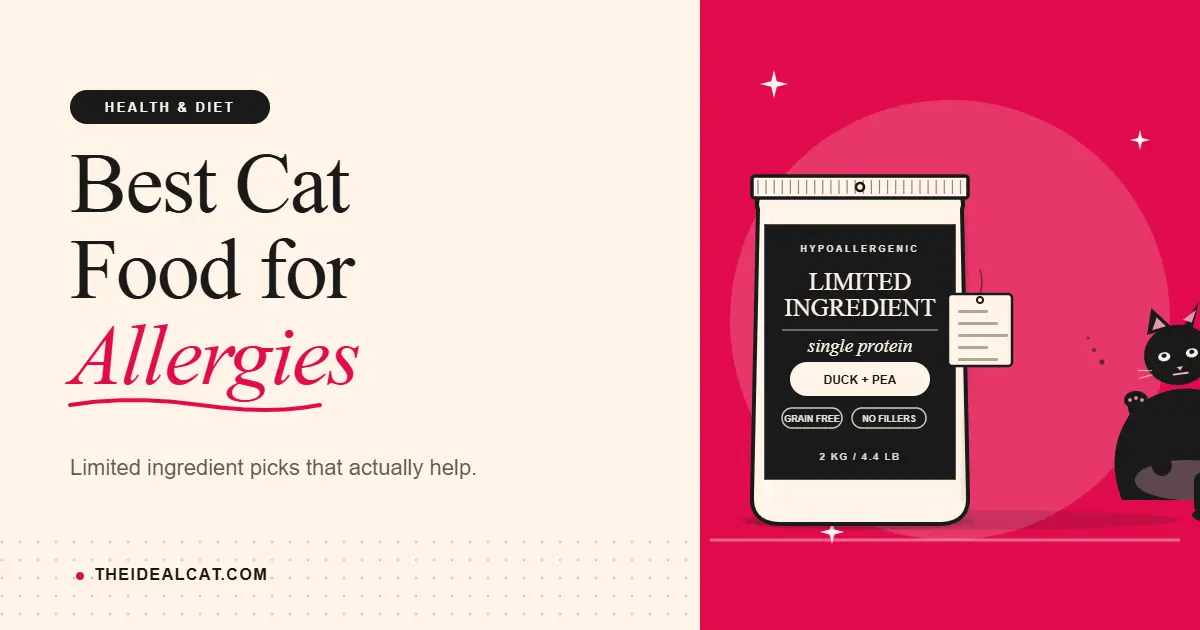 cat food for allergies