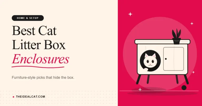 cat litter box enclosure