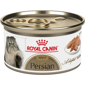 Royal Canin Feline Breed Nutrition Persian Loaf Pate Adult Wet Cat Food, 3-oz can, case of 24