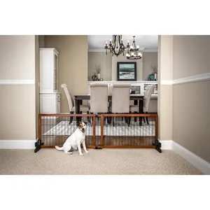 Carlson Pet Products Extra Wide Pet Gate, 20-inch tall