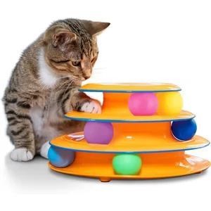 Catstages Tower of Tracks Interactive Cat Toy