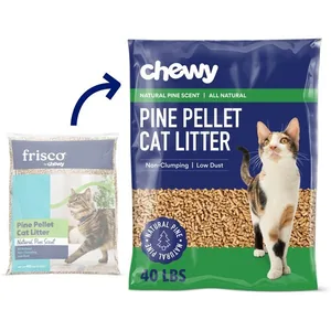 Chewy Made All Natural Pine Pellet Non-Clumping Wood Cat Litter (FORMERLY FRISCO), 40-lb bag