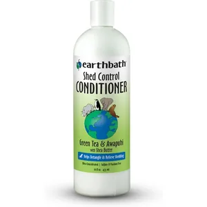 Earthbath Shed Control Green Tea & Awapuhi Conditioner for Dogs, 16-oz
