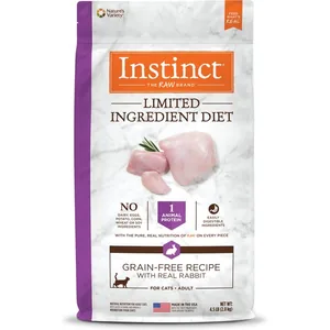 Instinct Limited Ingredient Diet Real Rabbit Grain-Free Dry Cat Food