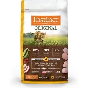 Instinct Original Real Chicken Recipe Grain-Free Dry Cat Food, 11-lb bag