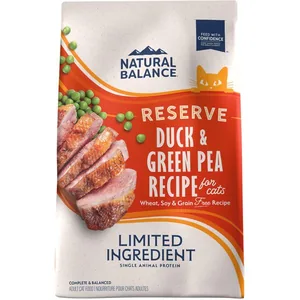 Natural Balance L.I.D. Grain-Free Duck & Green Pea Dry Cat Food