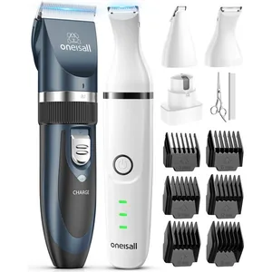 OneIsAll Dog Clippers & Dog Paw Trimmer Kit