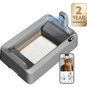 PETKIT Purobot Crystal Duo Automatic Cat Litter Box with Camera, pH Monitoring Bundle