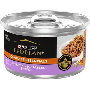 Purina Pro Plan Savor Turkey & Vegetable Canned Cat Food, 3-oz, 24 ct