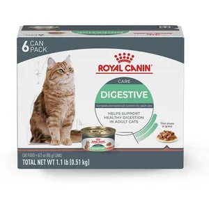 Royal Canin Digest Sensitive Thin Slices Canned Cat Food, 3-oz, 6 ct