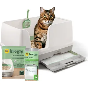 All-In-One Cat Litter Box System, Tidy Cats Breeze XL