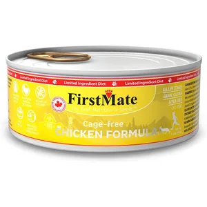 FirstMate Chicken Formula Limited Ingredient Cat Food, 5.5-oz, 24 ct