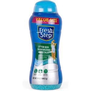 Fresh Step Products Fresh Scent Cat Litter Deodorizing Crystals, 70-fl oz tube