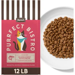 Merrick Purrfect Bistro Grain-Free Salmon & Sweet Potato Recipe Dry Cat Food, 12-lb bag