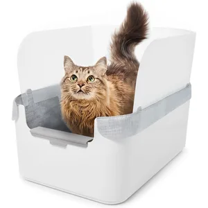 Modkat Cat Litter Tray, White