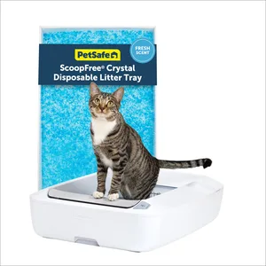 PetSafe ScoopFree Crystal Plus Self-Cleaning Cat Litter Box
