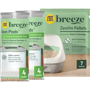 Tidy Cats Breeze Cat Pads & Litter Pellets Bundle Pack, 15.82-lb bundle